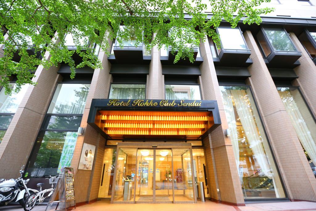 Hotel Hokke Club Sendai Bagian luar foto
